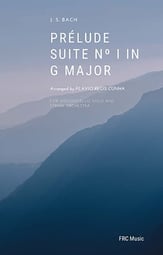 Prelude Suite No 1 in G Major Orchestra sheet music cover
